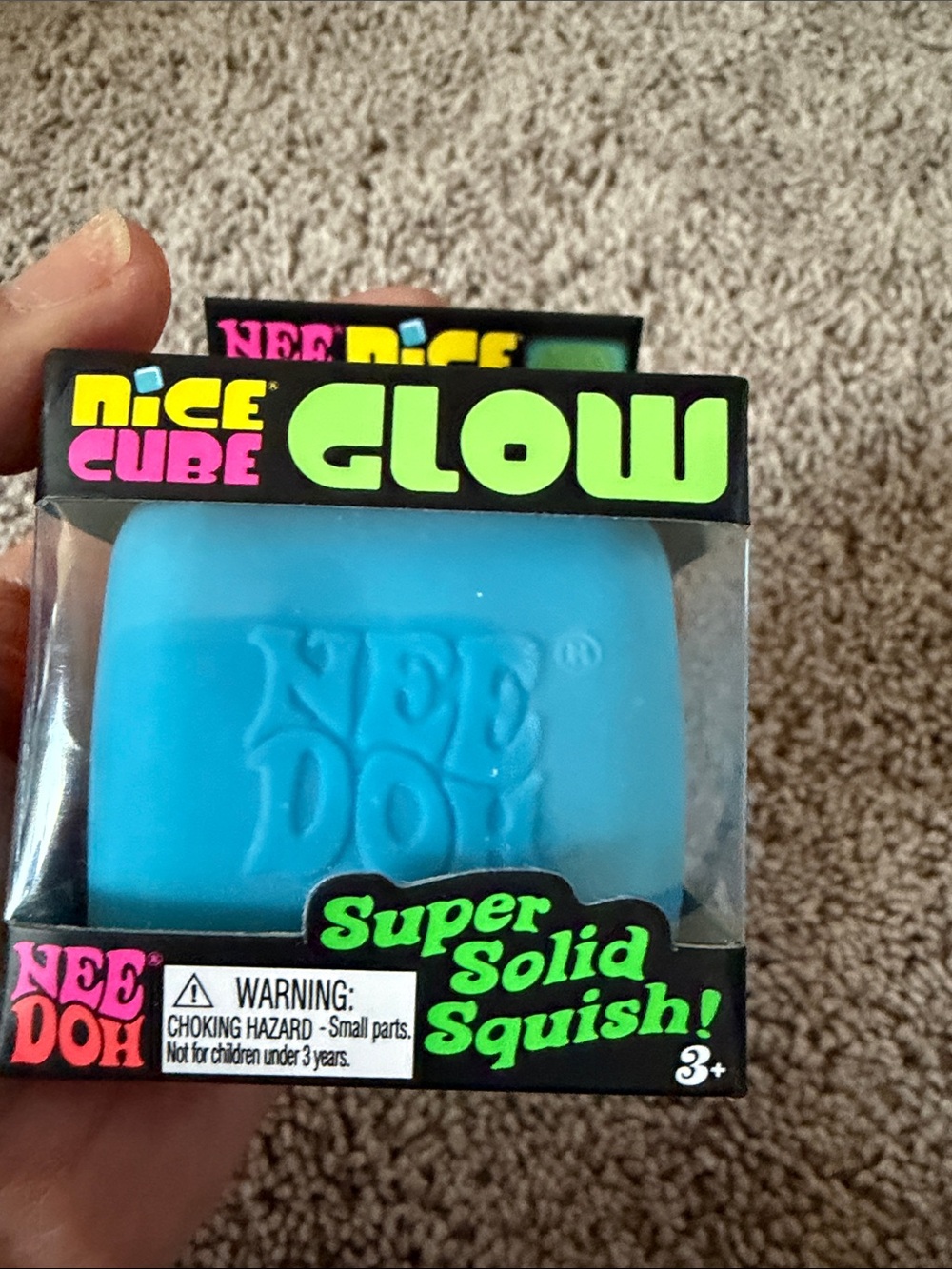 Needoh Glow Super Solid Squish